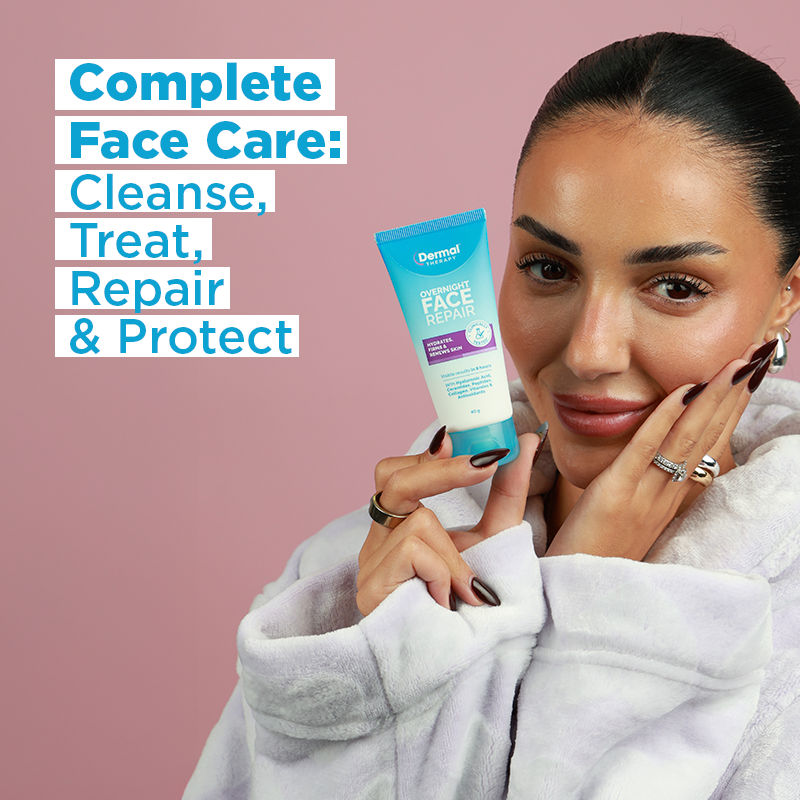 Complete face care: Cleanse, treat, repair and protect