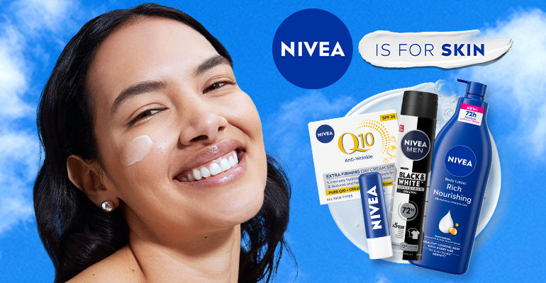 Nivea is for skin