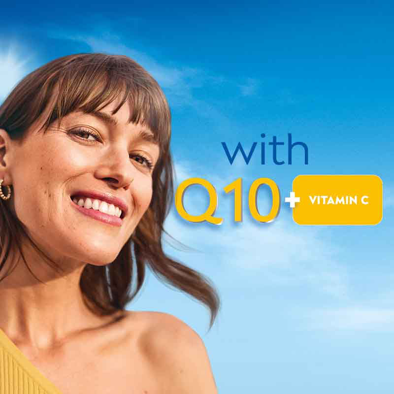 With Q10 + Vitamin c
