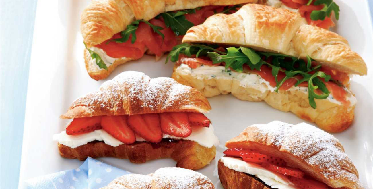 Sweet & Savoury Filled Croissants Recipe | Woolworths