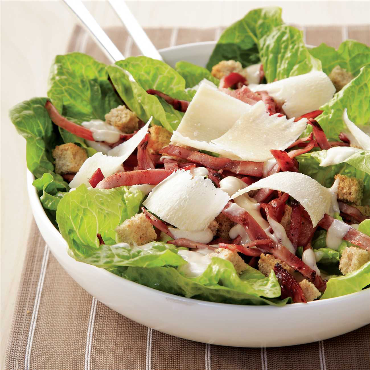 Anchovy & Ham Caesar Salad Recipe Woolworths