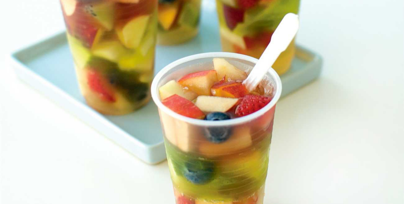 Rainbow Fruit Jelly Cups Recipe Woolworths