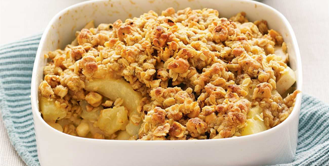 Baked Custard Apple Crumble Recipe | Woolworths