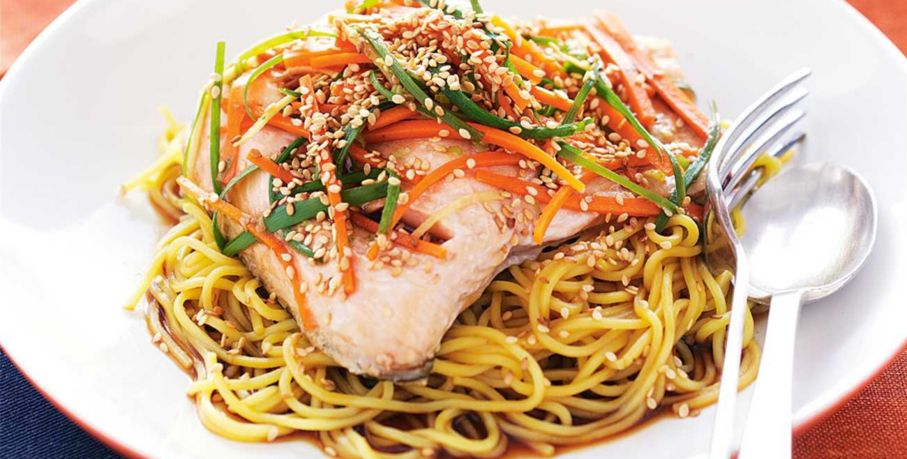Chinese-Style Steamed Salmon Recipe | Woolworths