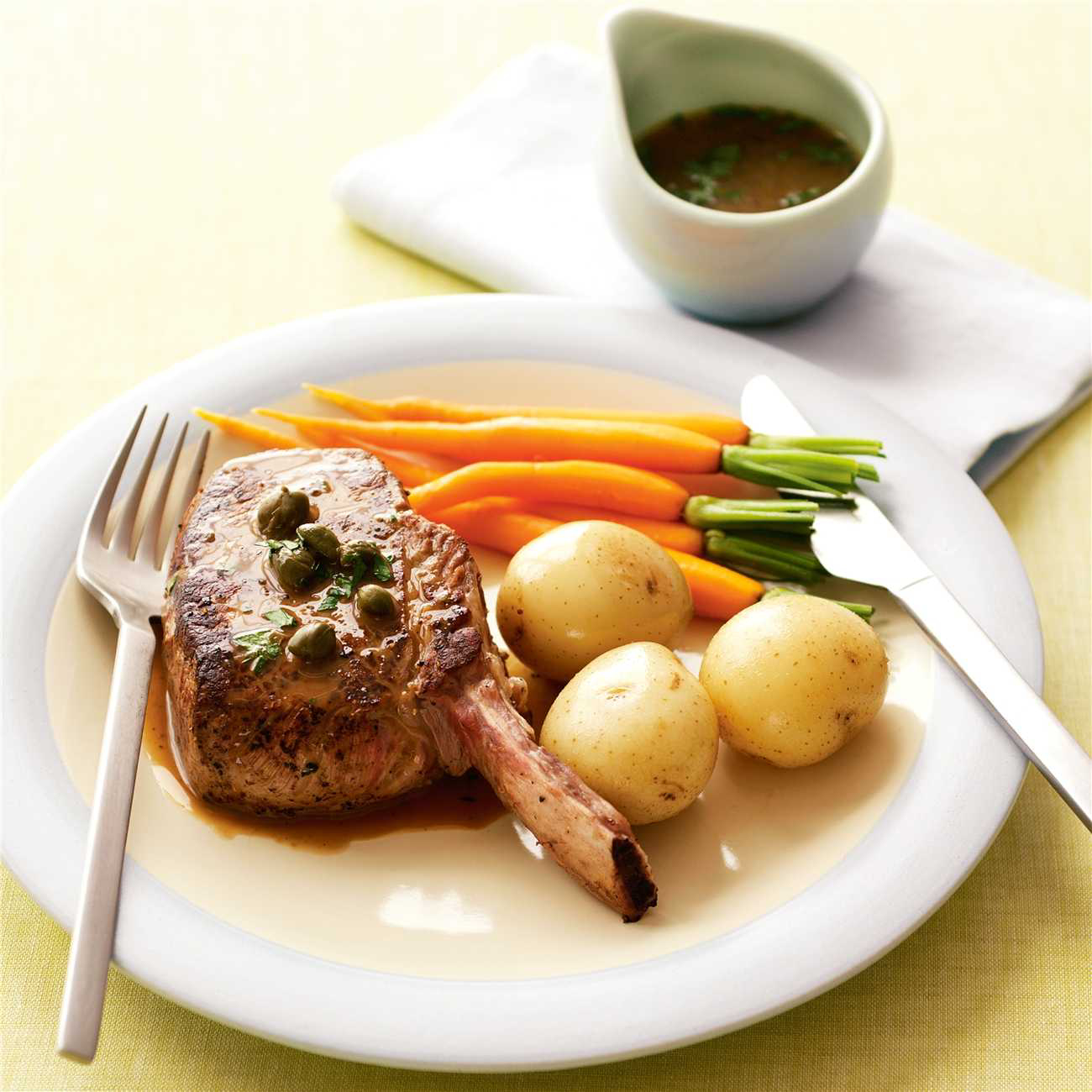 Veal Cutlets with Lemon & Capers Recipe | Woolworths