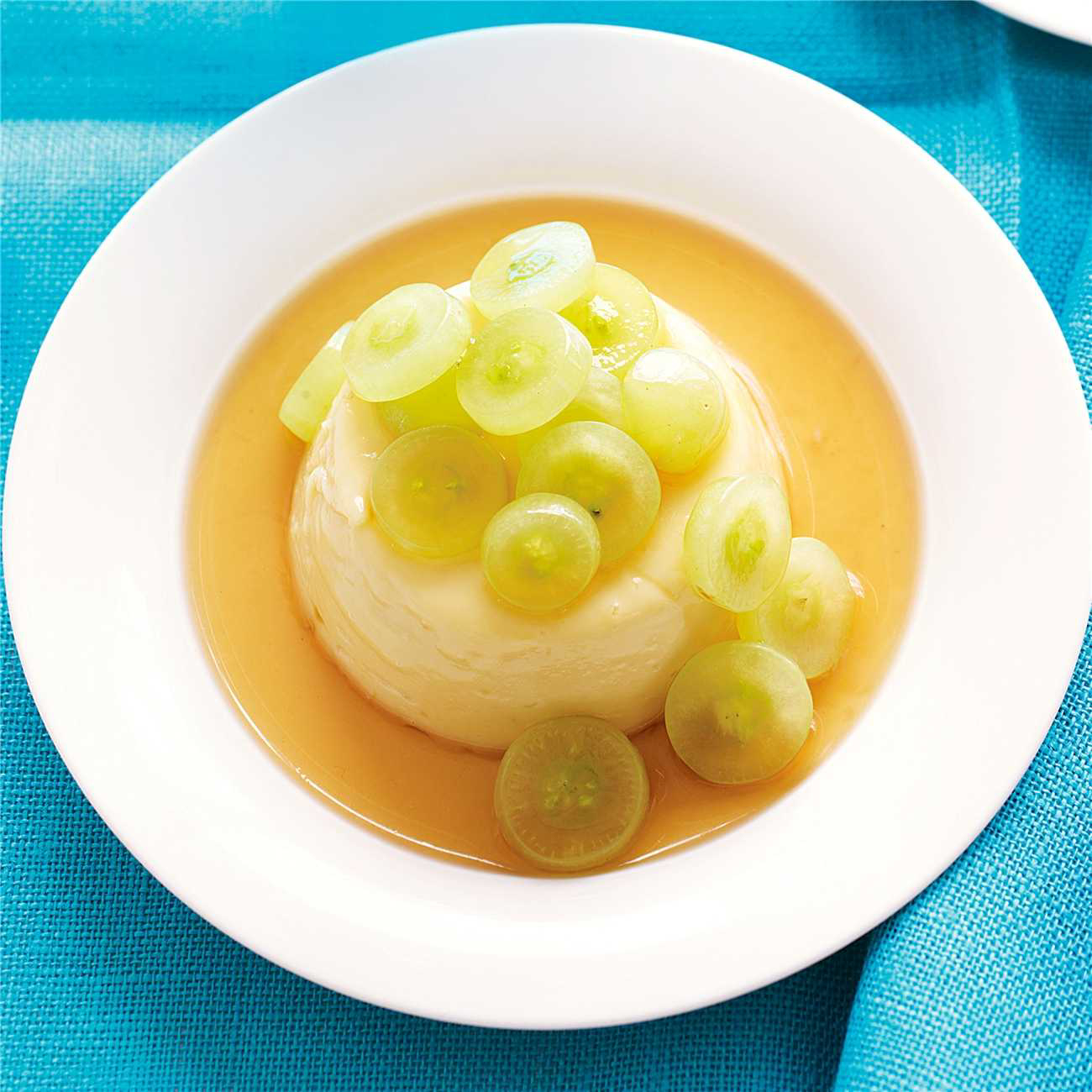 Panna Cotta with Sauterne Grapes Recipe Woolworths