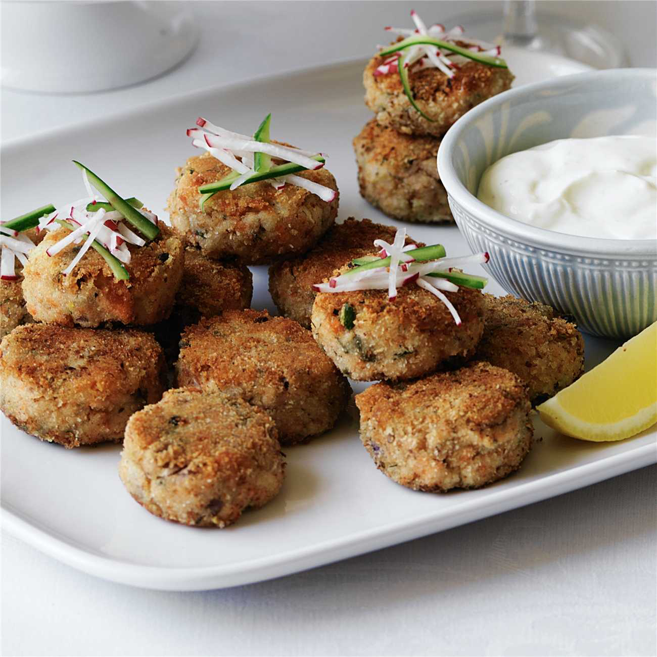 Fish Cakes with Lemon Cream Recipe | Woolworths
