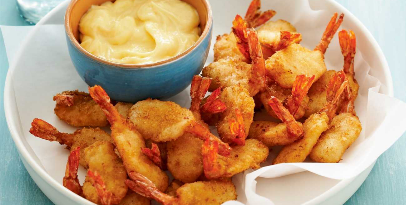Prawns with Garlic Mayonnaise Recipe Woolworths