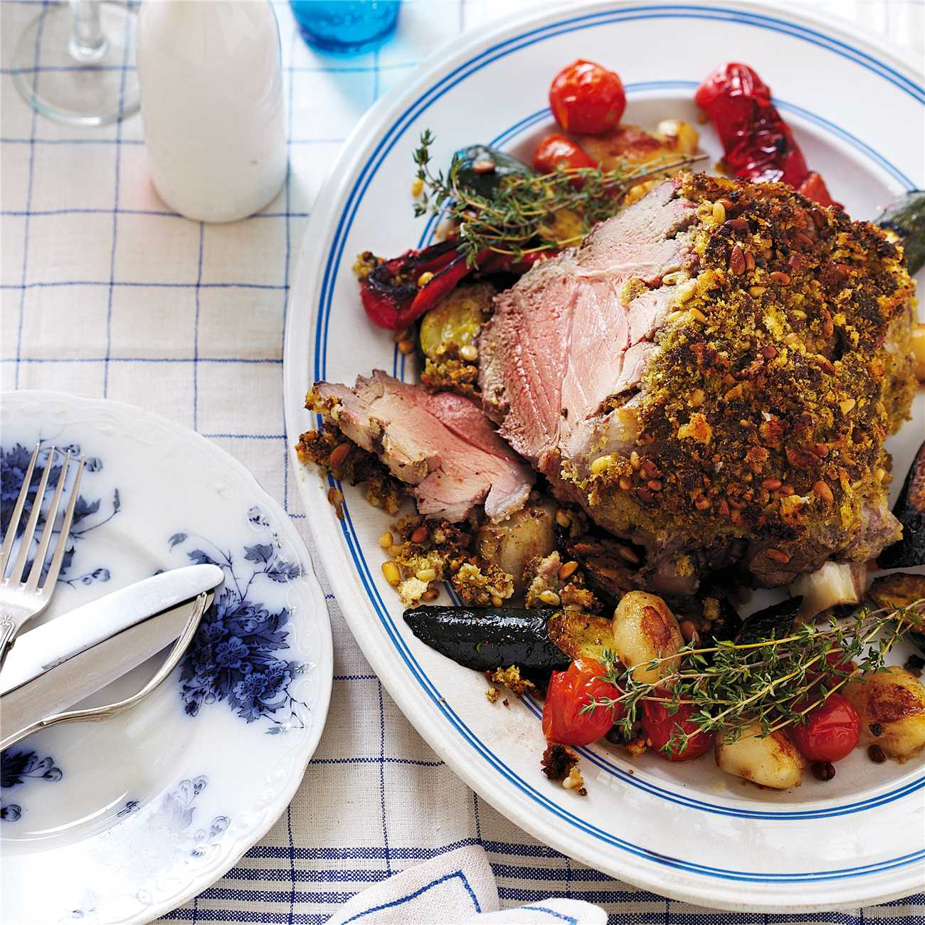 HerbCrusted Leg of Lamb Recipe Woolworths