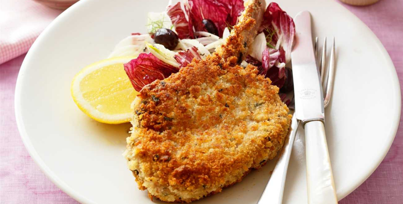 Cotoletta Alla Milanese (Veal Cutlets in the Style of Milan) Recipe ...