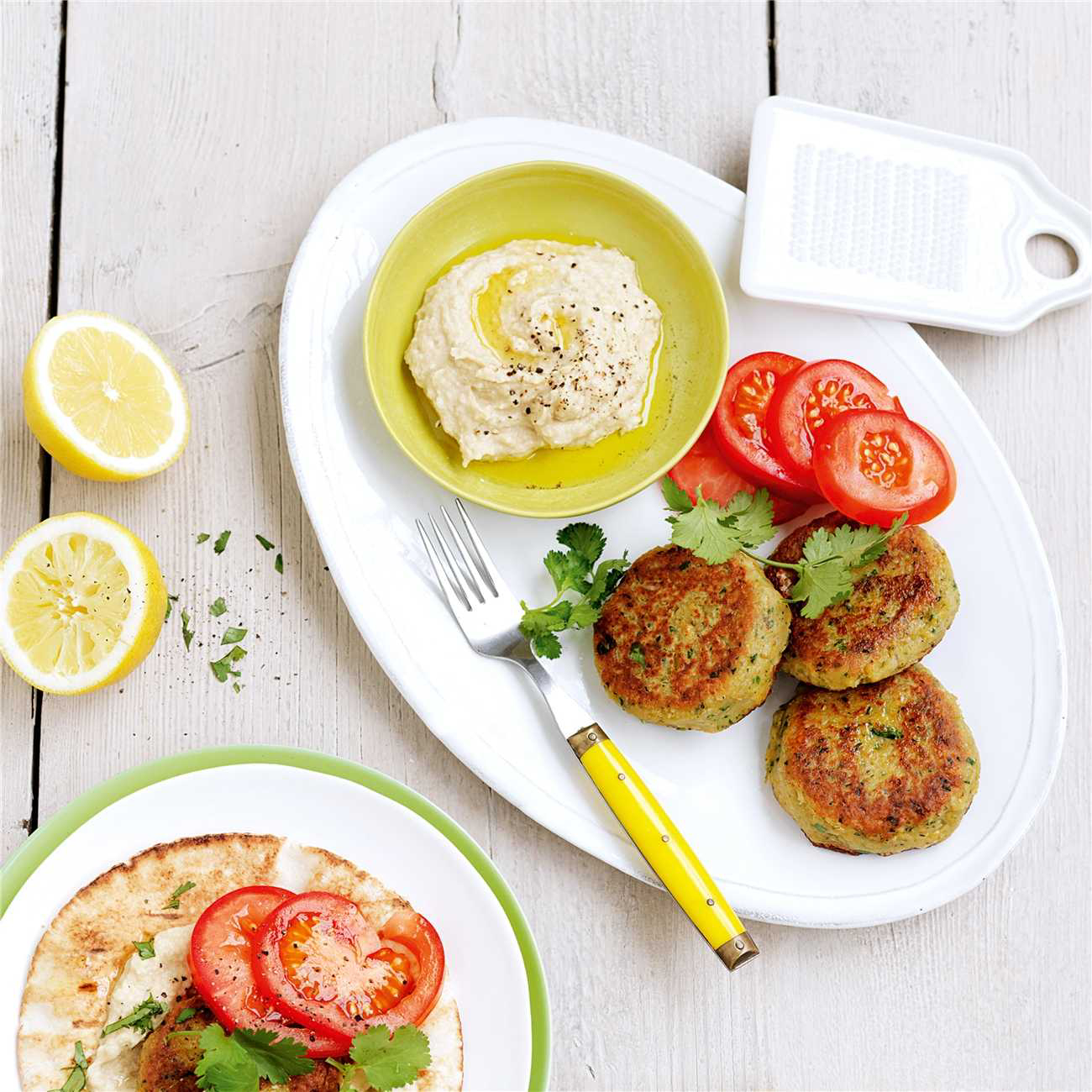Chickpea Falafel with Spicy Hummus Recipe Woolworths