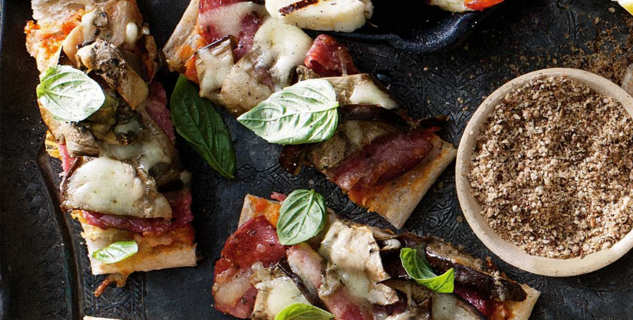 Salami & Mushroom Pizza Recipe Woolworths