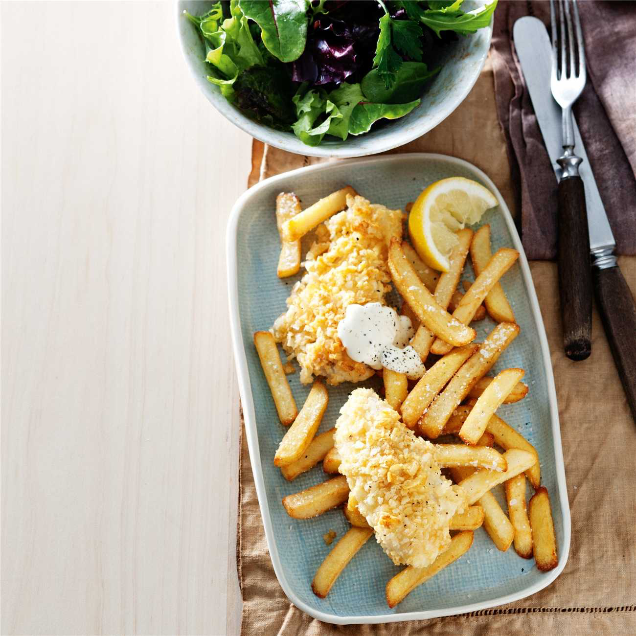 Baked Fish & Chips Recipe | Woolworths
