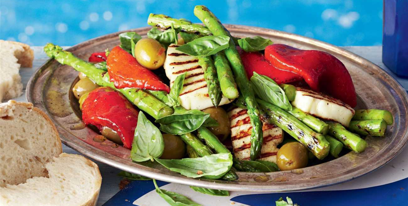 Asparagus & Haloumi Salad Recipe Woolworths