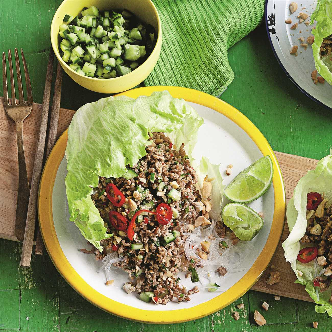 Thai Pork Larb Salad Recipe Woolworths