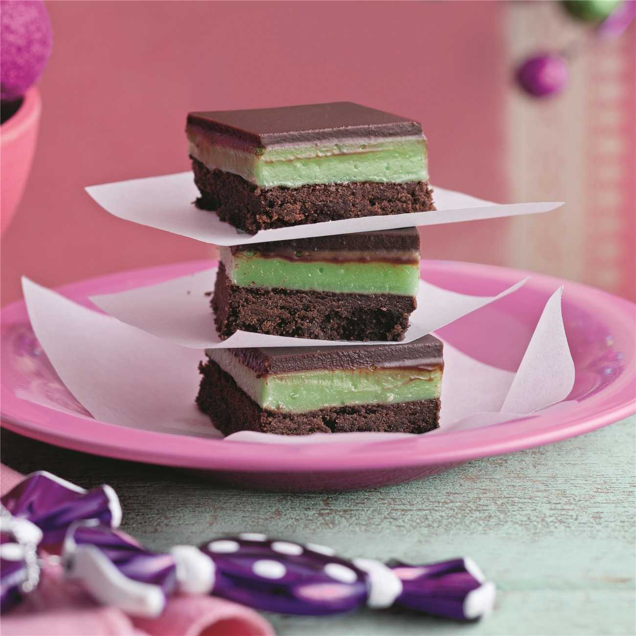 AfterDinner Mint Slice Recipe Woolworths