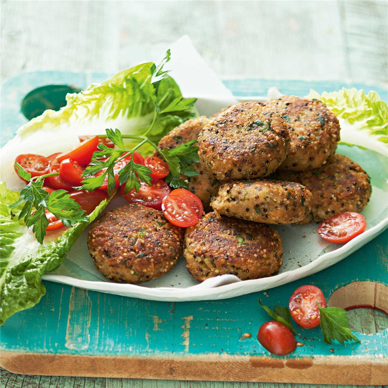 Quinoa Salmon Cakes Recipe Woolworths