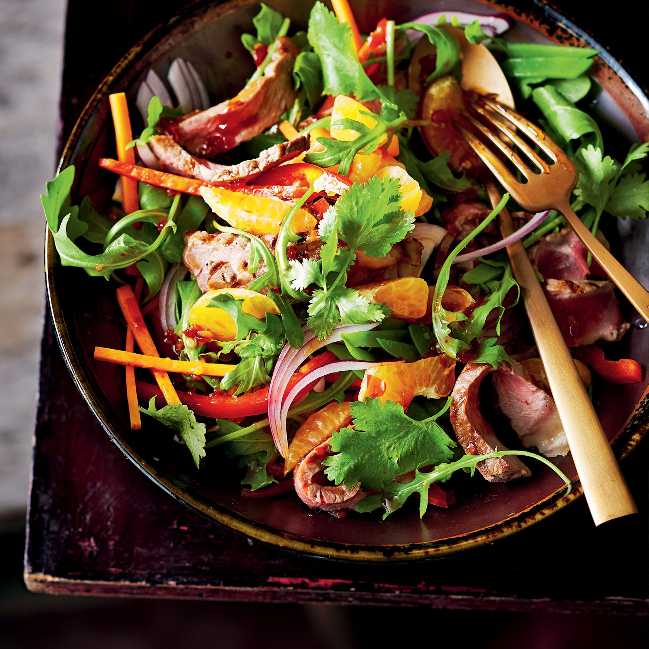 Mandarin Thai Beef Salad Recipe Woolworths