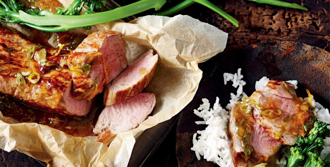 Pork Fillet With Mandarin &amp; Ginger Sauce Recipe | Woolworths