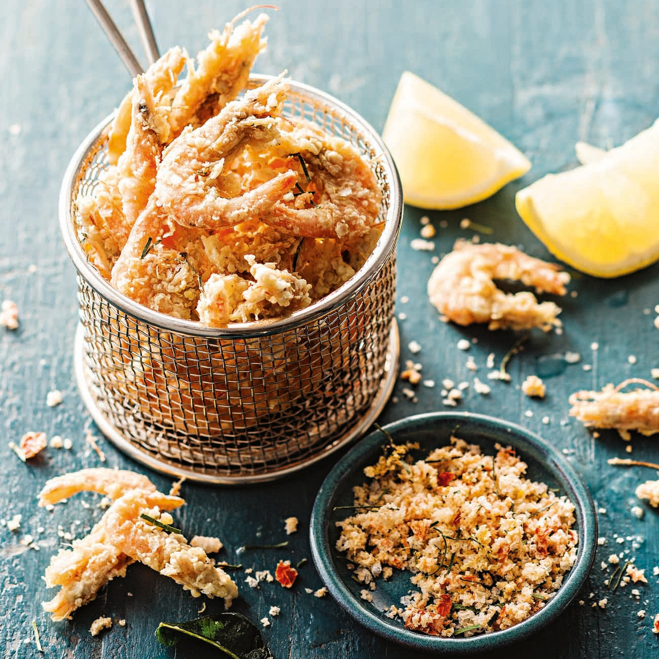 DeepFried Whole Prawns With Lime Chilli Salt Recipe Woolworths