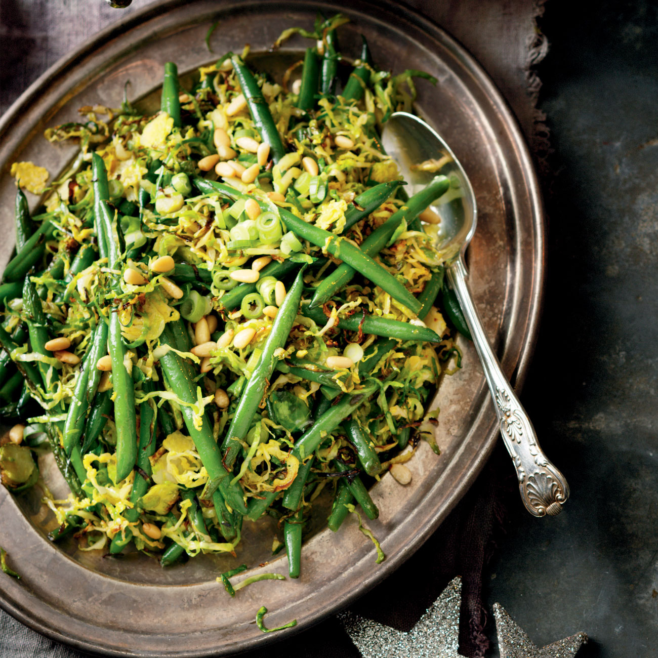 Beans With Shaved Brussels Sprouts Recipe Woolworths