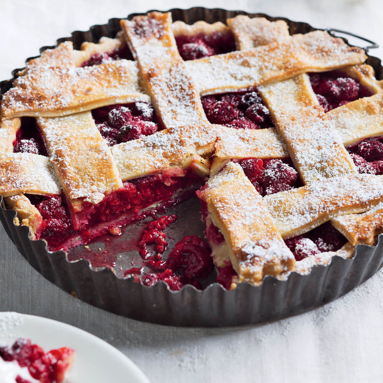 Raspberry Lattice Pie Recipe Woolworths