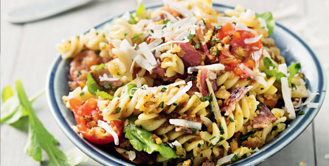 Bacon, Rocket & Tomato Fusilli Pasta Recipe Woolworths