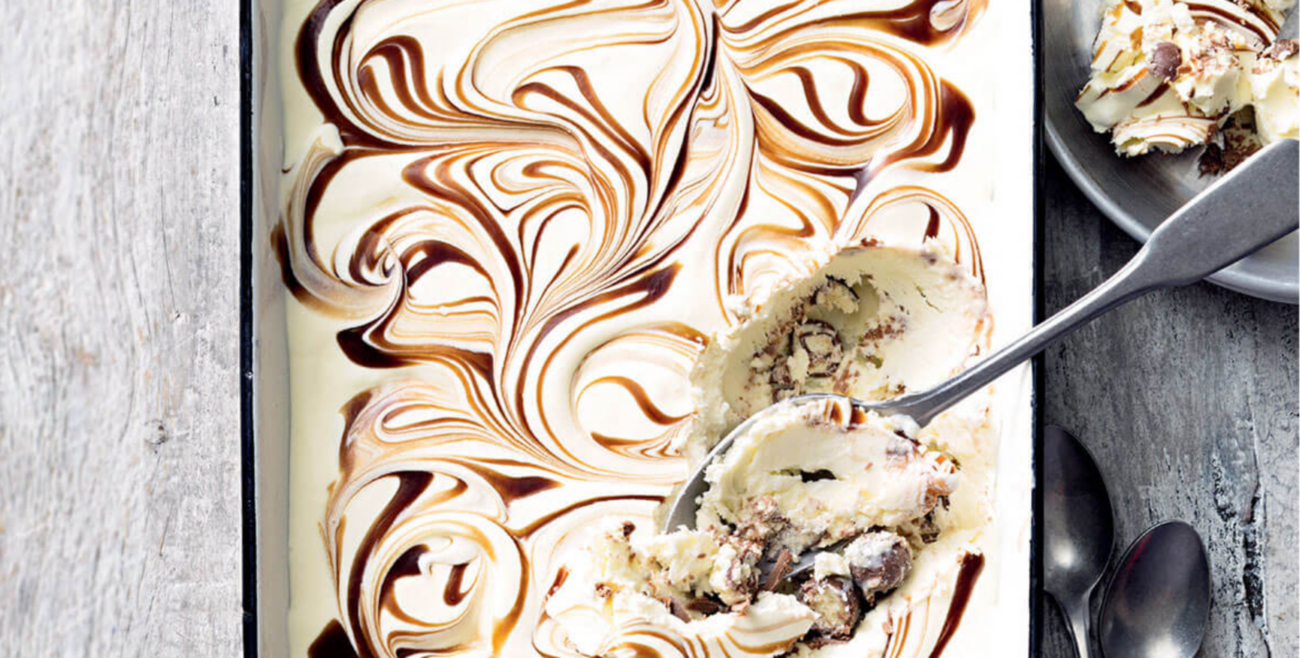 Marbled Chocolate IceCream Recipe Woolworths