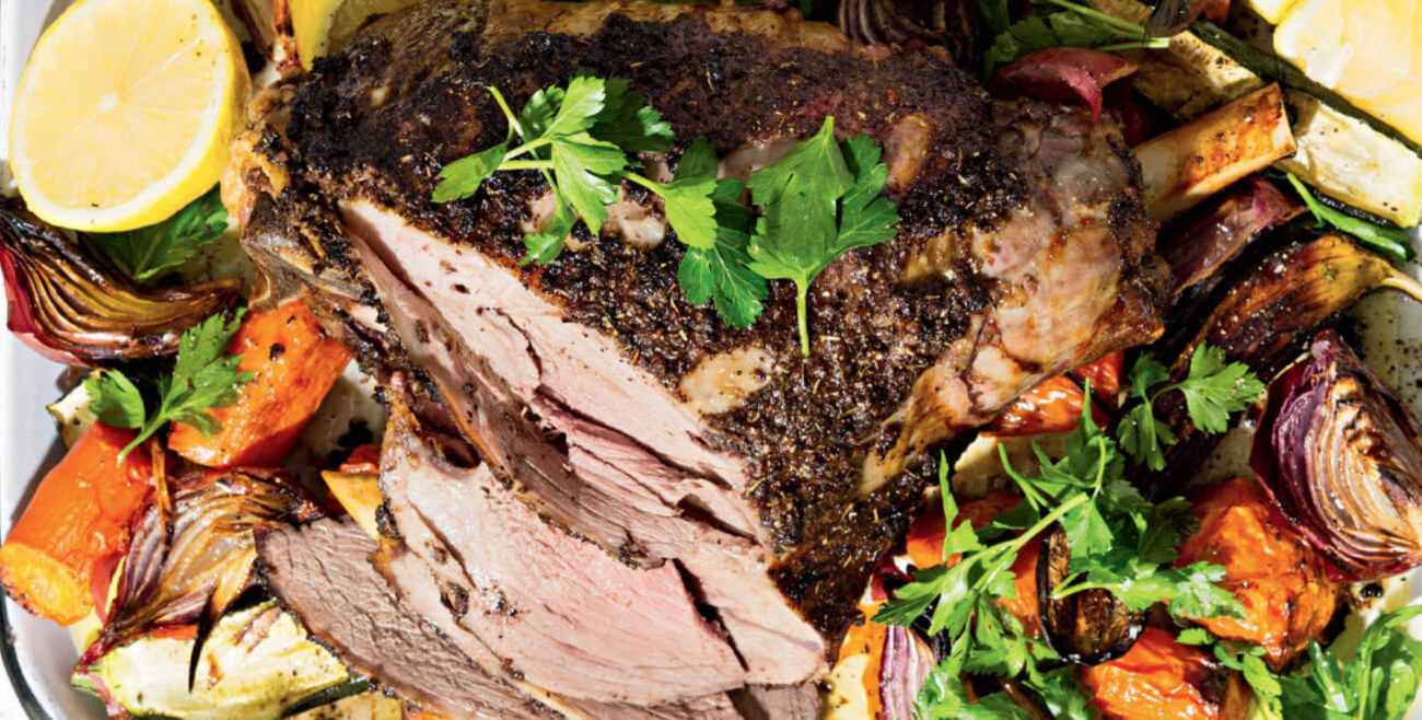 Roast Lamb With Vegetables Recipe Woolworths