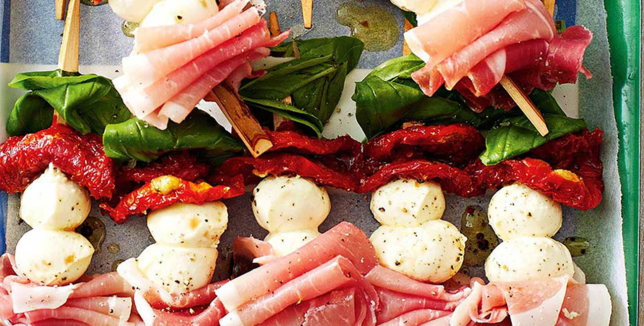 Bocconcini & Prosciutto Skewers Recipe Woolworths