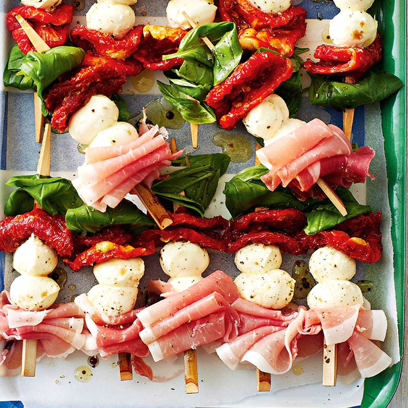 Bocconcini & Prosciutto Skewers Recipe Woolworths
