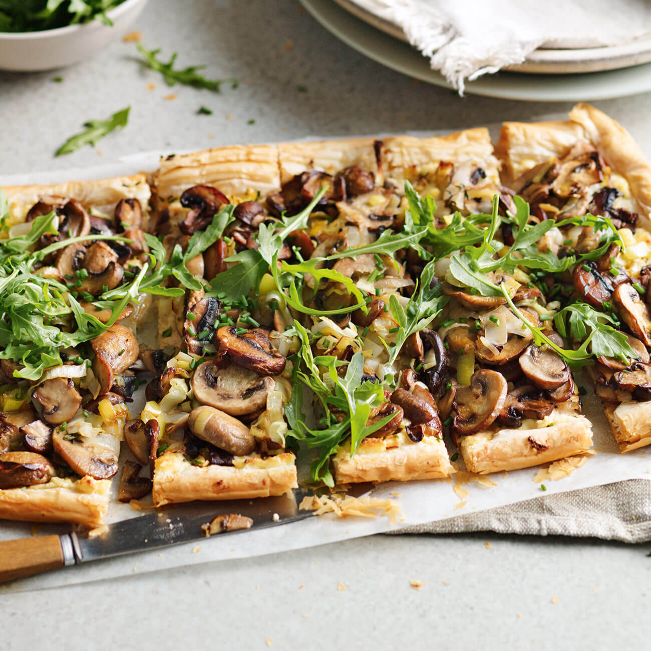 Easy mushroom tart Recipe Woolworths