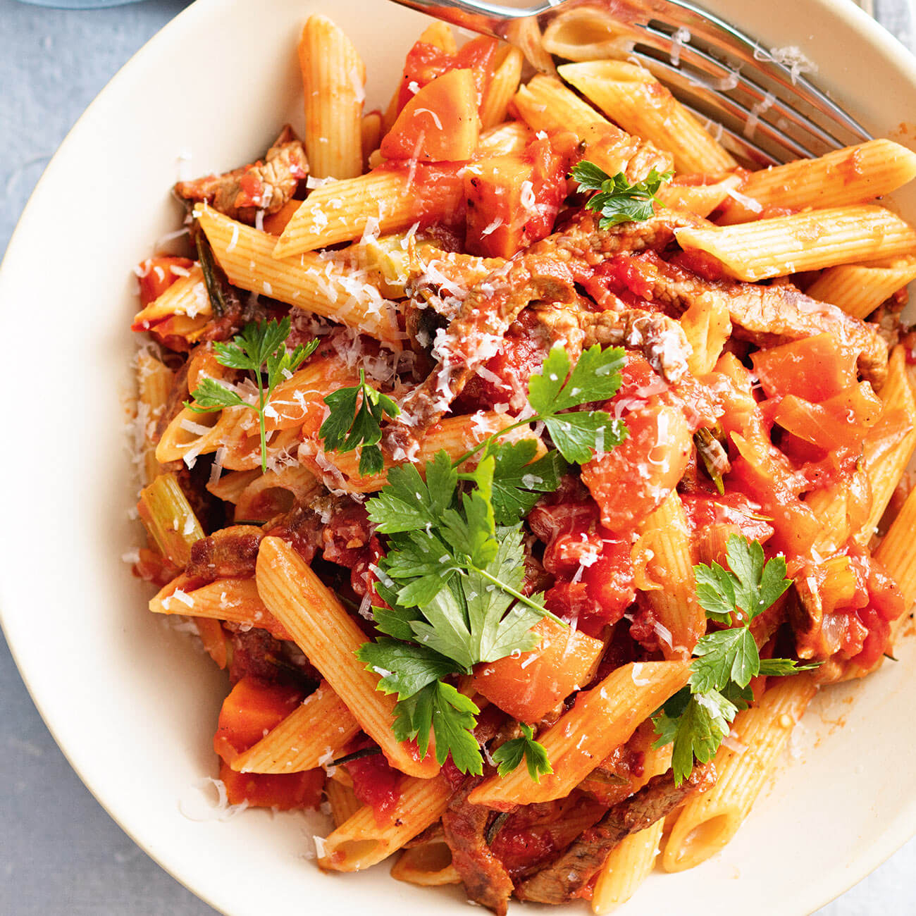 Penne With Veal Ragu Recipe Woolworths