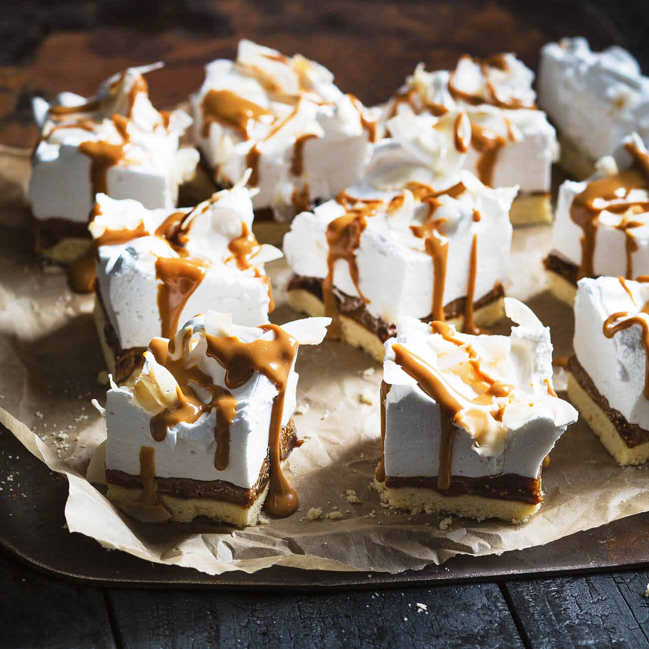 Caramel And Fig Marshmallow Slice Recipe Woolworths
