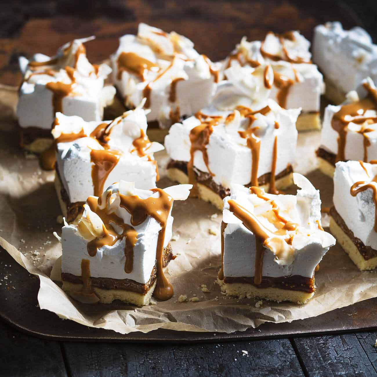 Caramel & Fig Marshmallow Slice Recipe Woolworths