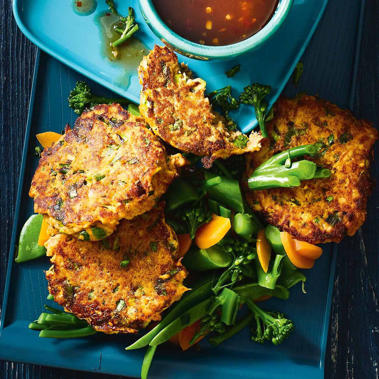 Tuna Fish Cakes With Warm Asian Salad Recipe | Woolworths