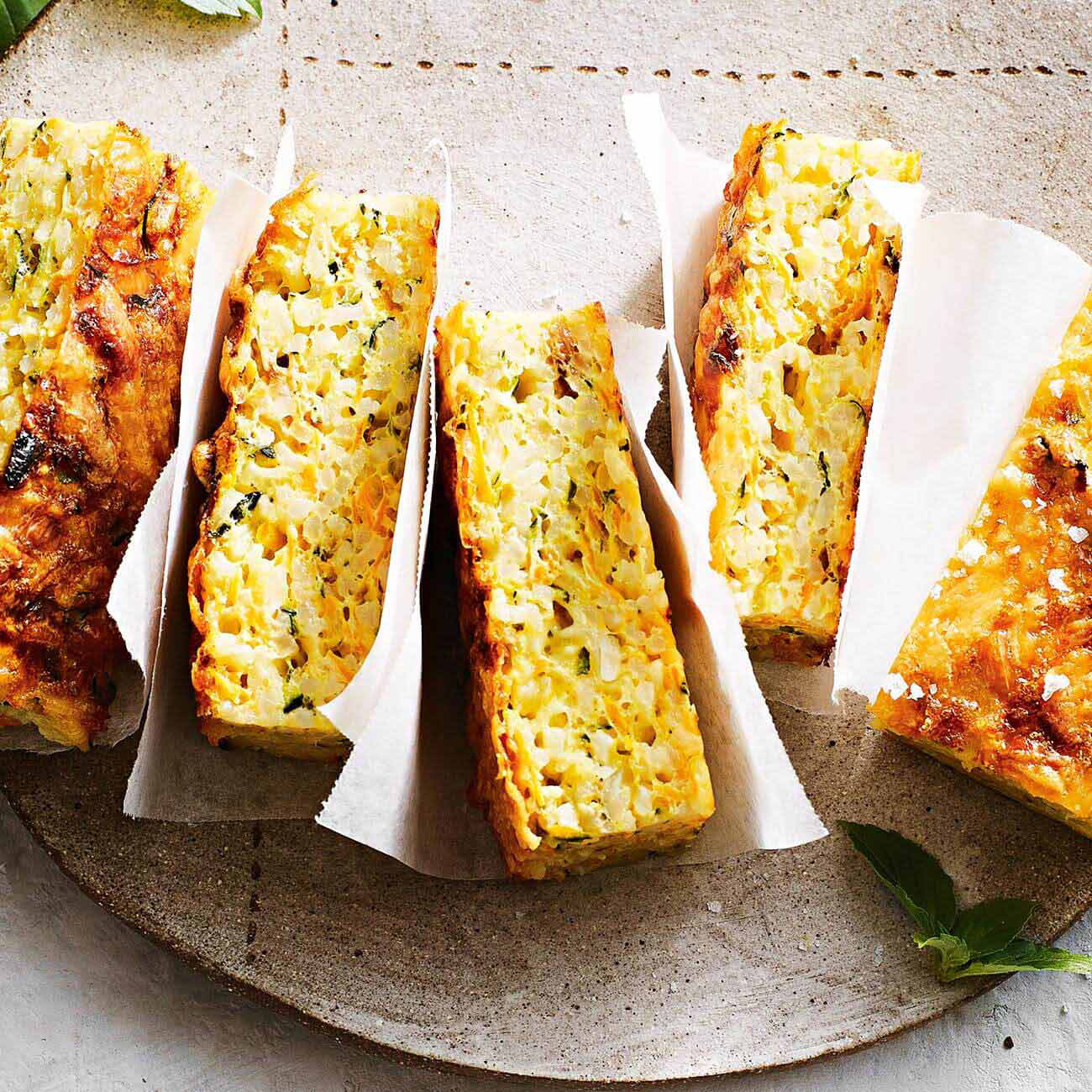 Veggie & Rice Slice Recipe Woolworths