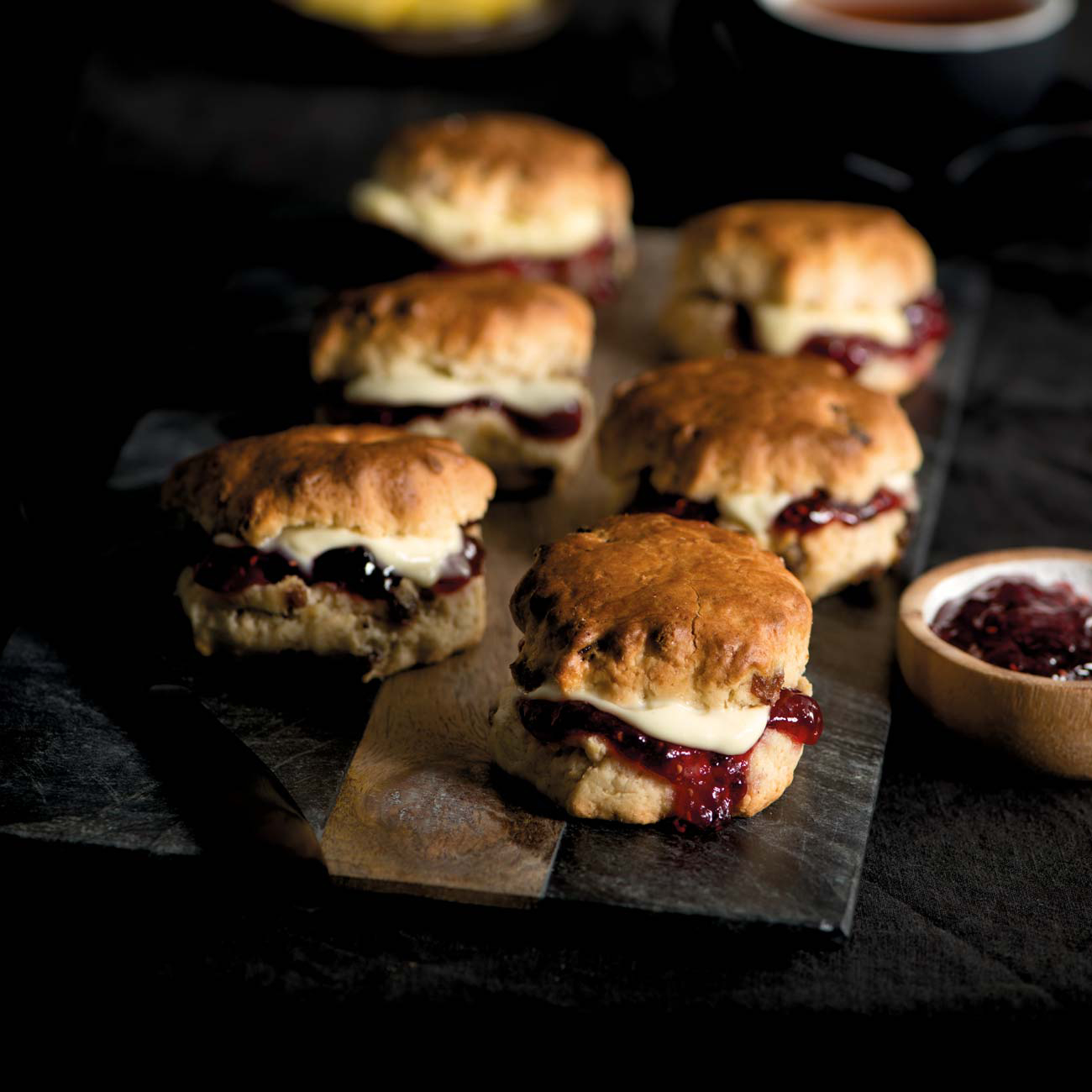 The Country Chef Bakery Co. Classic Scones With Jam & Cream Recipe ...