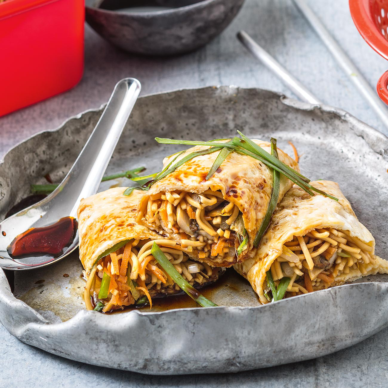 Egg Noodle Rolls Recipe Woolworths