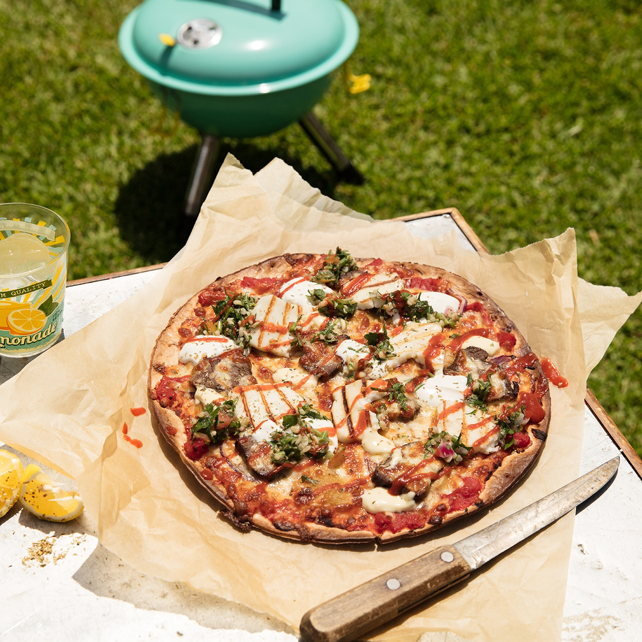 Mediterranean BBQ Lamb Pizza Recipe Woolworths