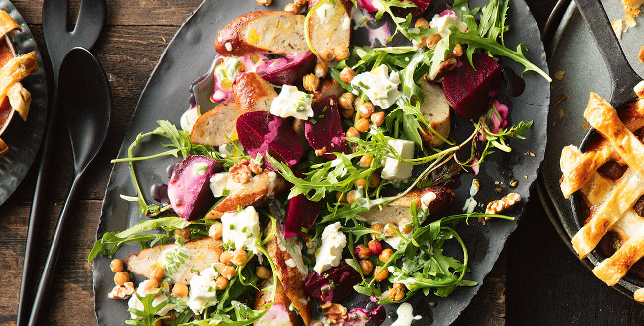 Sausage, Beets & Goat's Cheese Salad Recipe Woolworths