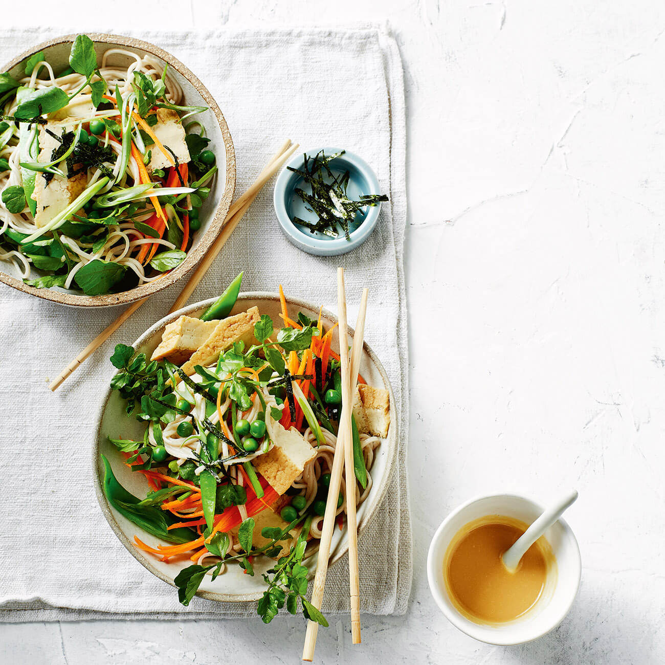 Soba Noodles With Tofu & Miso Dressing Recipe Woolworths
