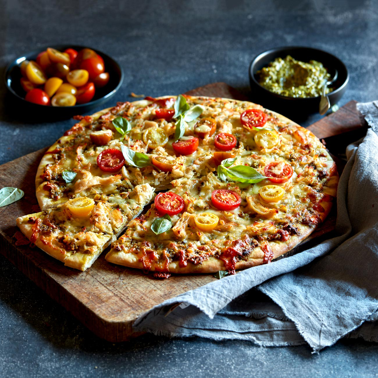 chicken-pesto-pizza-in-3-easy-steps-recipe-woolworths