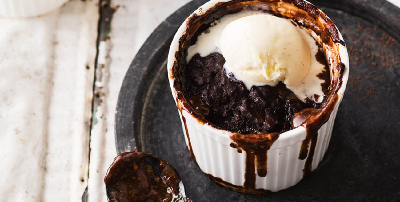 Choc Caramel Centred SelfSaucing Puddings Recipe Woolworths