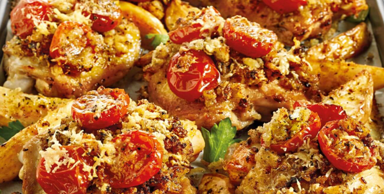 Mccormick Chicken Parmigiana Tray Bake Recipe Woolworths