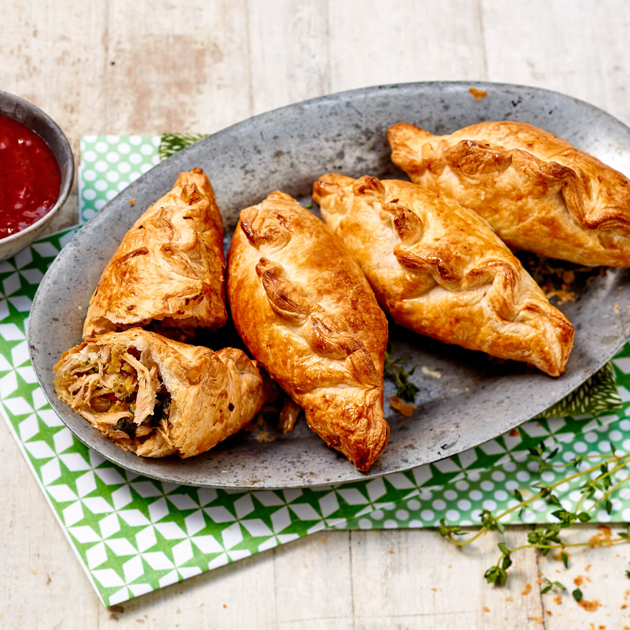 Leftover Turkey And Cheese Pasties Recipe Woolworths
