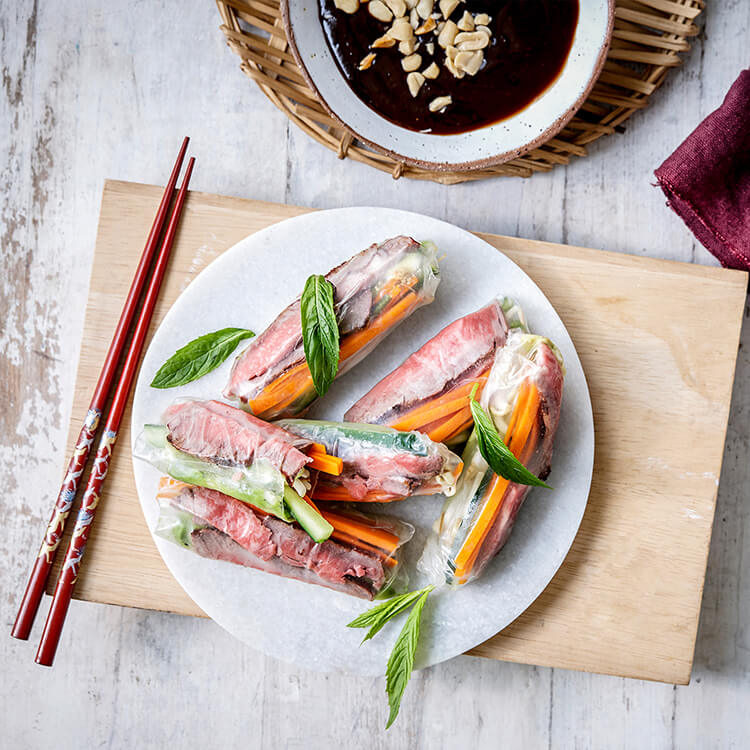Beef Rice Paper Rolls Recipe Woolworths