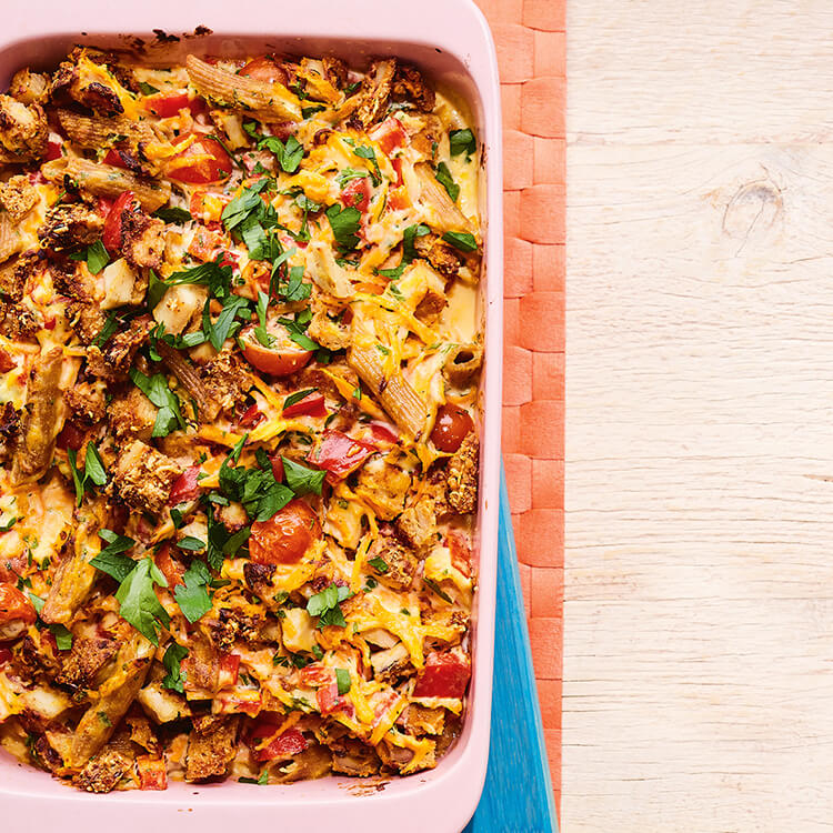 Chicken Schnitzel Pasta Bake Recipe Woolworths