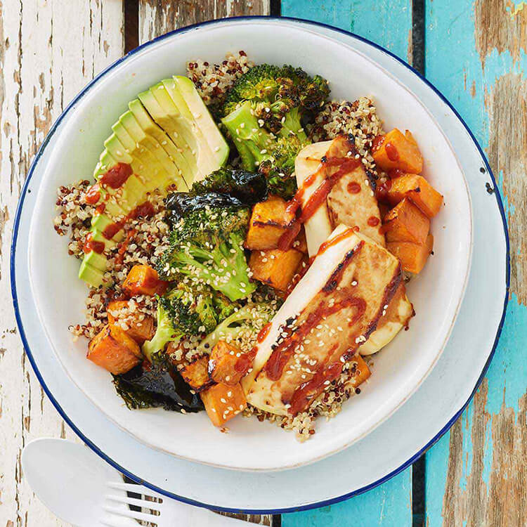 Miso Roast Vegetable Buddha Bowl Recipe | Woolworths