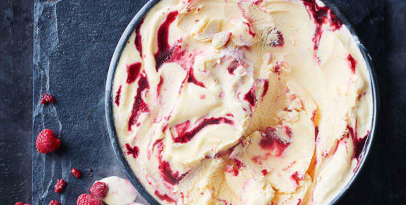 Raspberry Swirl IceCream Recipe Woolworths